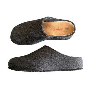Haflinger Boiled Wool Clogs Hard Sole Excellent Condition 40